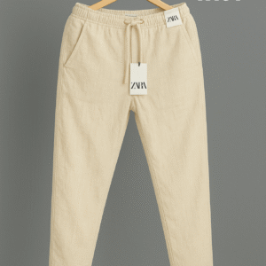 Cotton Trouser - biscuit